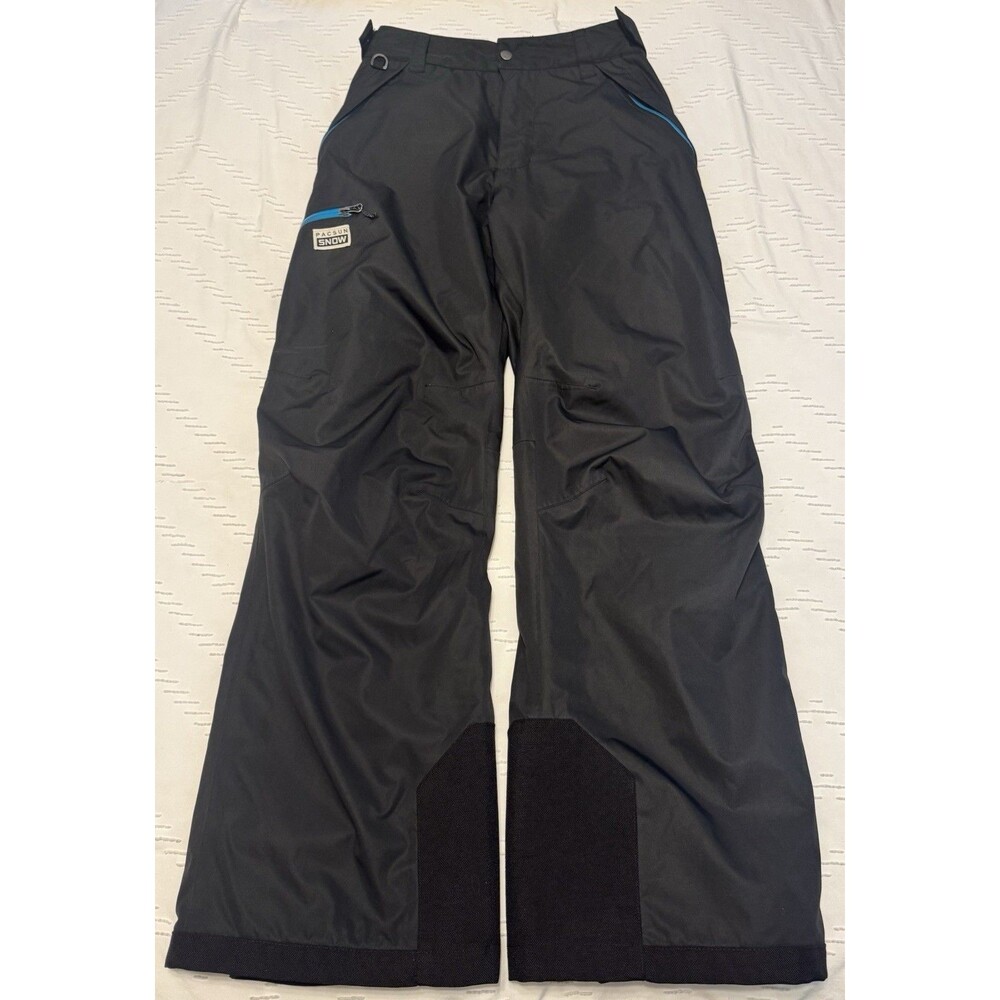 PacSun Mens Insulated Snow Pants Medium Medium 32-34W 30L Black Ski Snowboard